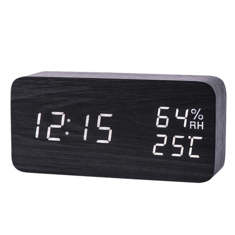 History Review On Modern Led, Digital Desk Clock With Temperature
