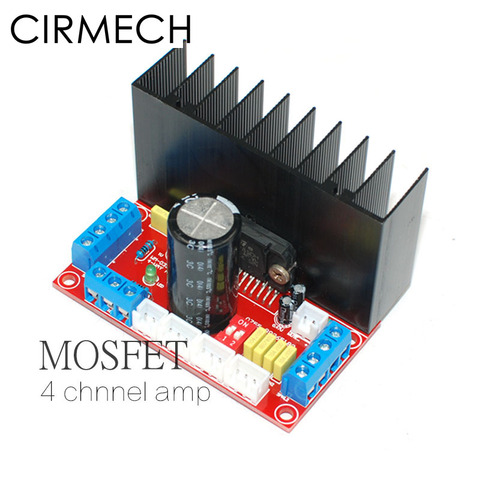 CIRMECH HIFI MOSFET HIFI TDA7850 4-channels home amplifier board Car Audio Amplifier Board 4X50W ► Photo 1/6