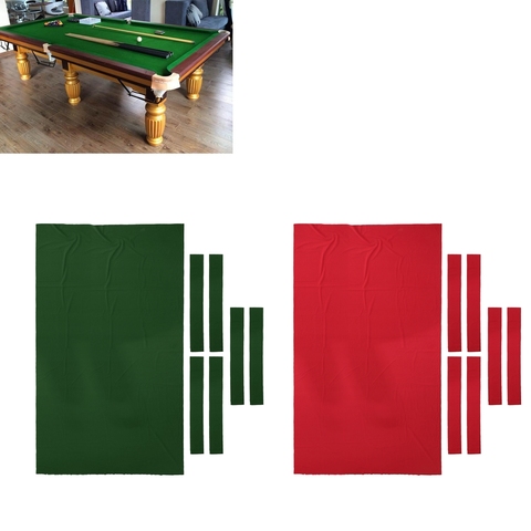 Professional Pool Table Felt Snooker Accessories Billiard Table Cloth Felt for 9ft Table For Bars Clubs Hotels Used Wool + Nylon ► Photo 1/6