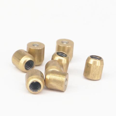 LOT 20 Brass Push Button oiler press fit ball oiler for Gas Engine Motor Hit&Miss Oil Grease  5x5mm ► Photo 1/1