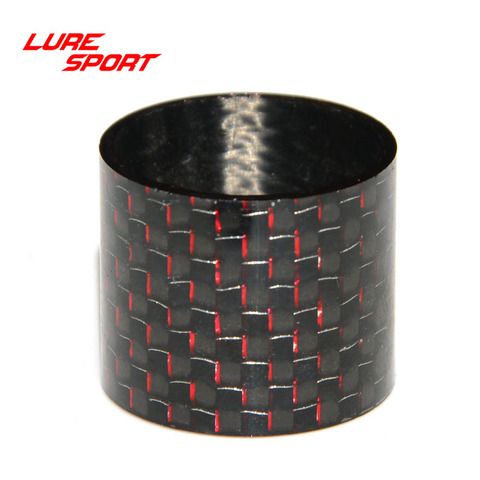 LureSport Short 5pcs woven carbon tube gold red blue thread carbon blank Rod building component  Pole Repair DIY Accessories ► Photo 1/5