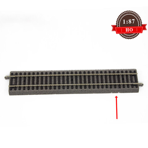 Train Model 55406 1/87 HO G231 With Subgrade Straight Rails Without Plug Alloy ► Photo 1/6