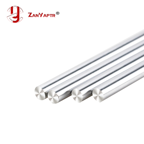 1pcs OD 8mm x 200mm Cylinder Liner Rail Linear Shaft Optical Axis chrome For 3D Printer Accessory for CNC ► Photo 1/4