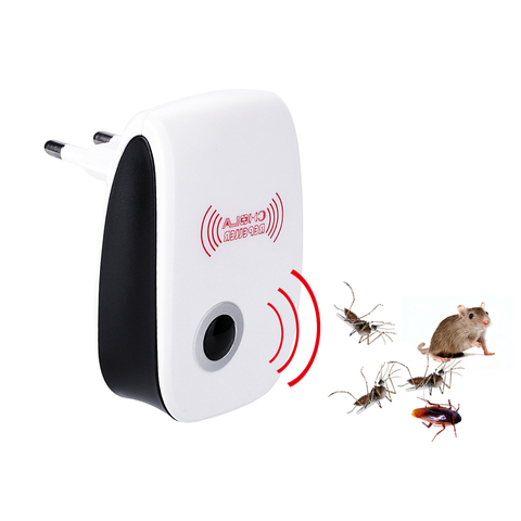 Electronic Mosquito Repellent EU/US Plug Rodent Contro Indoor Cockroach Mosquito Insect Killer Ultrasonic Pest Repeller ► Photo 1/6