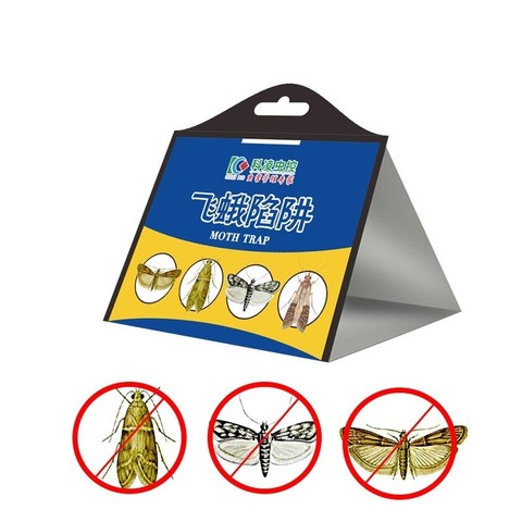10pcs/lot Effective Fly Moth Trap Pest Control Moth Killer Mole Repeller Pest Reject Fly Trap Insects Family Factory Restaurant ► Photo 1/5