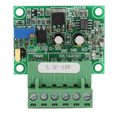 3.3P-5V 3.3V PWM Signal to 0-10V Voltage Converter D/A Digital-Analog PLC Module sintetizador Converter Module ► Photo 1/6