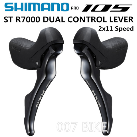SHIMANO 105 ST 5800 R7000 Dual Control Lever 2x11-Speed 105 5800 Derailleur Road BIKE R7000 Shifter 22s ► Photo 1/6