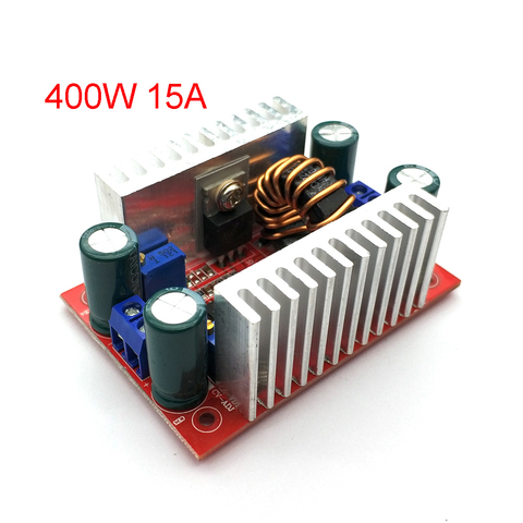 DC 400W 15A Step-up Boost Converter Constant Current Power Supply LED Driver 8.5-50V To 10-60V Voltage Charger Step Up Module ► Photo 1/5