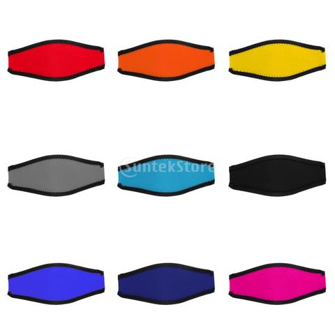 Neoprene Adult Scuba Diving Dive Snorkeling Mask Strap Cover Comfort Padded Protection Hair Wrap Gear Accessory - Various Colors ► Photo 1/6
