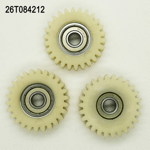 3pcs 26 teeth 42mm PA66 nylon plastic 8mm bore hole 12mm thickness for electrical bike motor bicycle clutch gearbox gears ► Photo 1/3