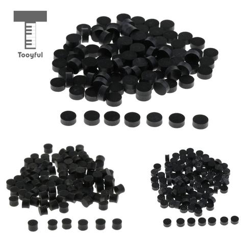 Tooyful Pack of 100 Acrylic Fretboard Fingerboard Dots Inlay Markers Black for Acoustic Guitars Replacement Parts ► Photo 1/6