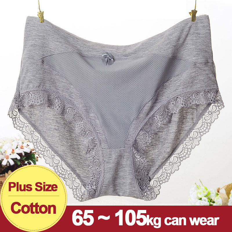 Plus Size Cotton Panties