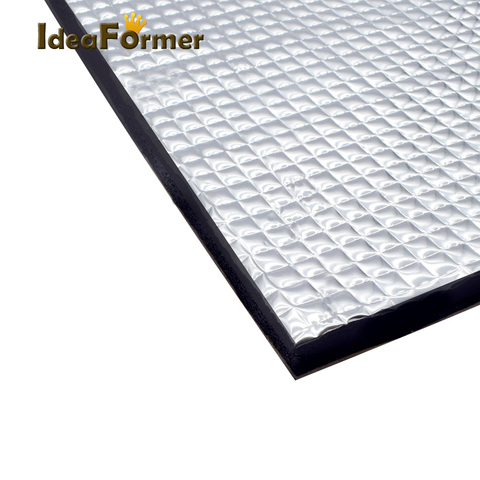 1Pcs Heat Insulation Cotton 200/220/300/400mm Foil Self-adhesive Insulation Cotton 10mm Thickness 3D Printer Heating Bed Sticker ► Photo 1/6