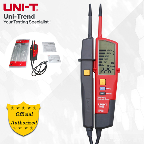 UNI-T UT18A/UT18B/UT18C/UT18D Voltage and Continuity Testers; waterproof pencil, RCD Test/Polarity Detection ► Photo 1/6