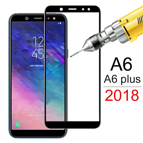 Tempered Glass For Samsung Galaxy A6 2022 A6plus A600F Screen Protector on the For Samsung A6 Plus A6+ A 6 Protective Film Cover ► Photo 1/6