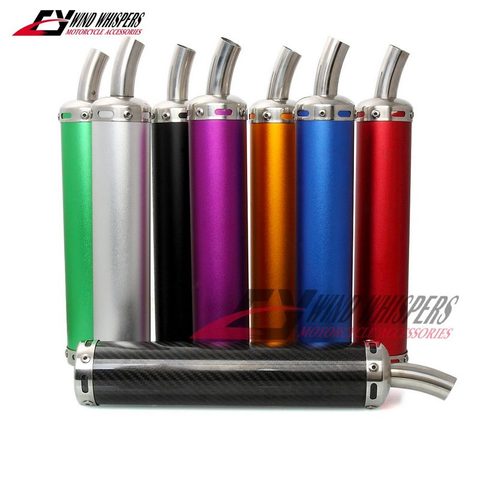 360X60mm 50-250CC Two stroke Scooter Dirt motorcycle Universal Modified exhaust pipe For NSR250 TZR125 TZM150 RVG250 TSR200 ► Photo 1/6