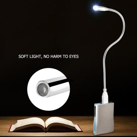 Mini Flexible LED USB Laptop Lamp Night Table Lamp Reading Light Desk Lamp for Computer Laptop Notebook PC lampara de mesa ► Photo 1/1