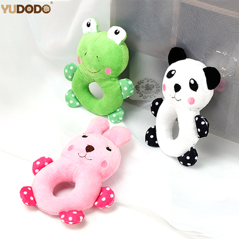 Cartoon Panda Frog Rabbit Dog Toys Soft Plush Pet Chew Toy For Small Dog Teddy Chihuahua Puppy Cat Interactive Toys ► Photo 1/6