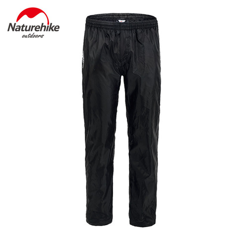 Naturehike Rainproof Folding Pants Over Trousers Men Women Waterproof Windproof Elastic-Waist Rain Pants with Double Zippers ► Photo 1/6
