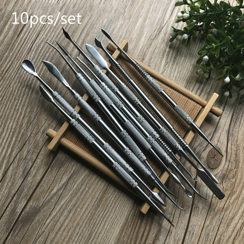 Stainless steel carving tools manual sludge knife ground polymer clay carving tools automotive mold manufacturing ► Photo 1/6