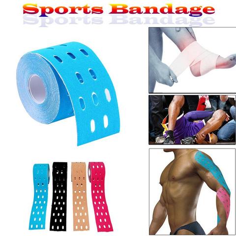 5cm x5m Medical Elastic Perforated Muscle Patch Sports Bandage Kinematic Tape for Physiotherapy ► Photo 1/6