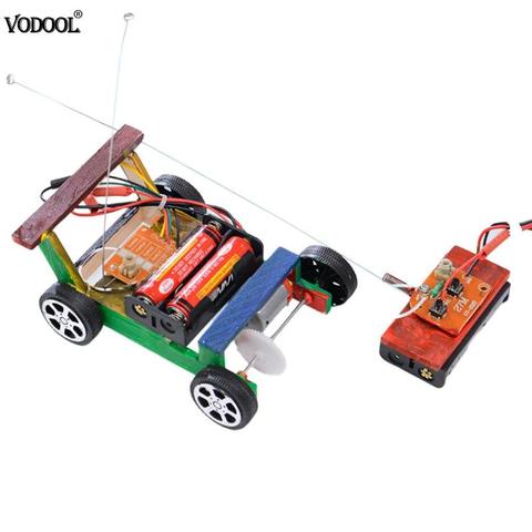 Diy Wooden Rc Car Model Kit Wood Remote Control Toy Set Kids Physics Science Experiment Assembled Educational Toys For History Review Aliexpress Er Vodooloriginal Stationery