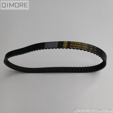 CVT Drive Belt Gates Powerlink 842 20 for Scooter ATV QUAD 152QMI 1P52QMI 157QMJ 1P57QMJ GY6 125 GY6 150 long case engine ► Photo 1/4