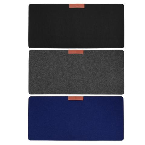 Felt Office Computer Desk Mat Modern Table Keyboard Mouse Pad 700*330*2 mm Wool Laptop Cushion Desk Mice Large Pure Color Mat ► Photo 1/6