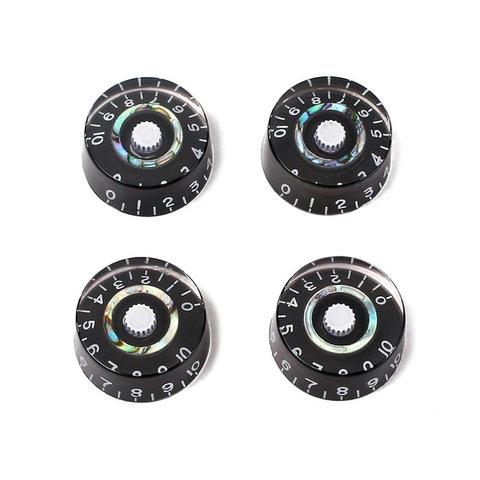 4Pcs Guitar Speed Knobs Professional Guitar Replacement Parts for Les Paul Amber Guitar Accessories ► Photo 1/6