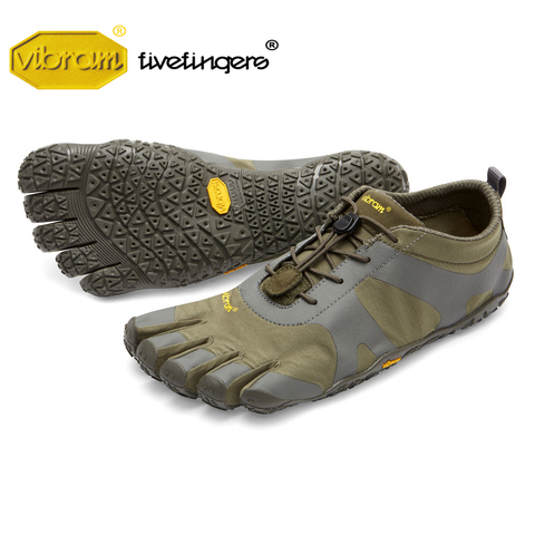 Vibram Fivefingers V-Alpha Men's Sneaker Cross-country Running Outdoor Five-toed Army Color Five fingers Shoes Parkour Adventure ► Photo 1/6