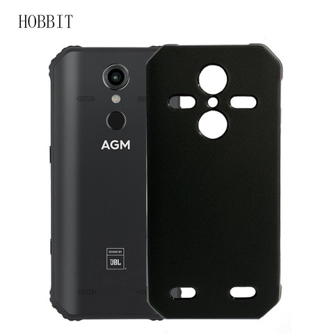 Matte Black Case For AGM A9 A10 JBL H1 H2 Soft TPU Silicone Back Cover Shockproof Back Color Cover agm X3 Phone Protection Case ► Photo 1/6