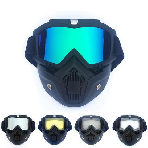 Mounchain 2022 men women skiing Snowboard Snowmobile glasses snow winter ski goggles windproof sunglasses Motocross facial mask ► Photo 1/6