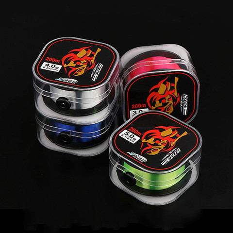 Best Monofilament Nylon Fishing Line 200m Not Fluorocarbon sinking high Abrasion Resistance stretchable Fishing Accessories ► Photo 1/5