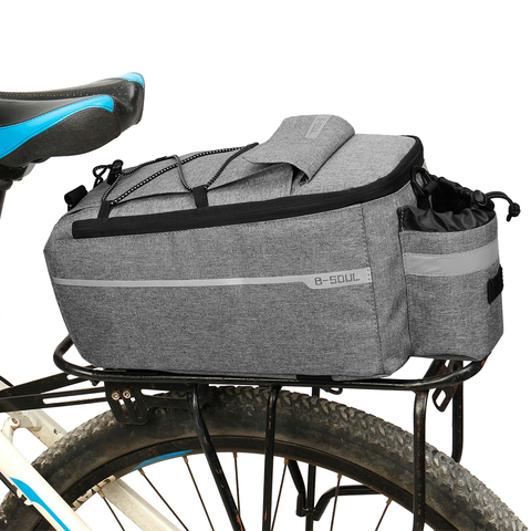 Bicycle Bag Insulated Trunk Cooler Bag Cycling Bicycle Rear Rack Storage Luggage Bag Reflective MTB Bike Pannier Shoulder Bag ► Photo 1/6
