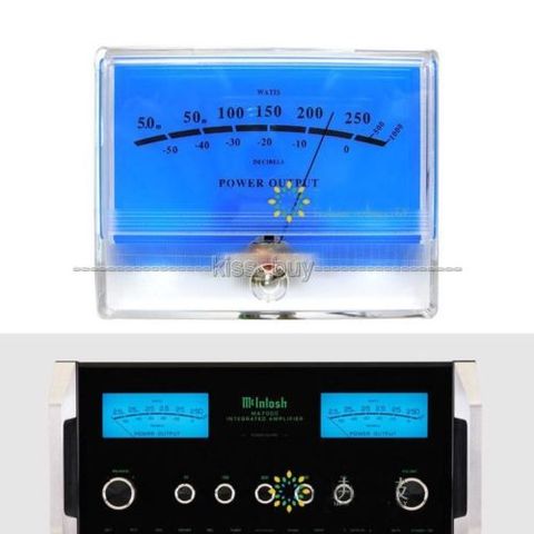 DYKB VU Meter Panel DB Level Header Audio Power Amplifier Indicator Meter Table Preamp audio power meter with LED backlight ► Photo 1/1