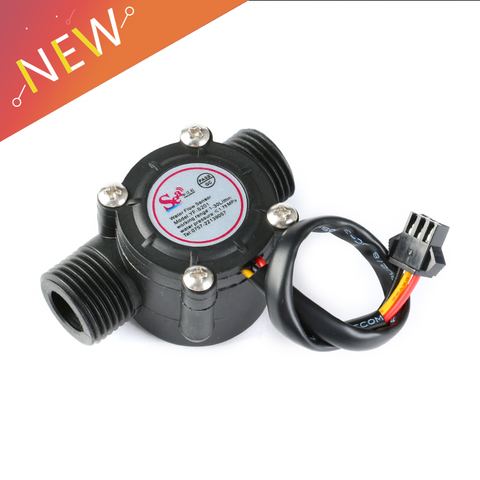 1-30L/min Water Flow Sensor Flowmeter 1/2