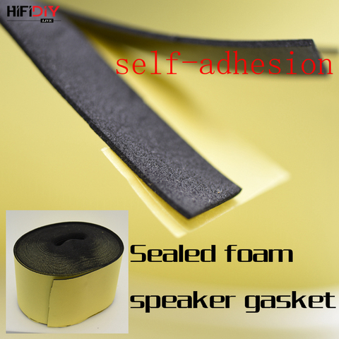 HIFIDIY Speaker Accessories DIY Installation junction box and speaker unit foam bonding (Width 12mm*thickness 1.5mm* length 1m ► Photo 1/6