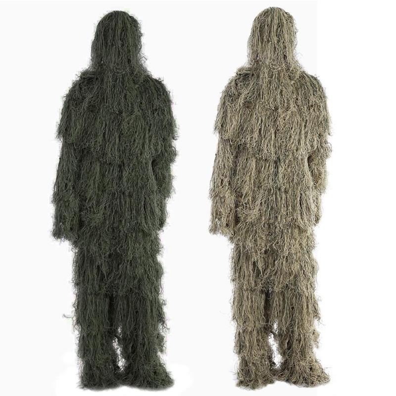 80*90cm Woodland Camo Jungle Camouflage Net Ghillie Suit Hat Hunting Blind 