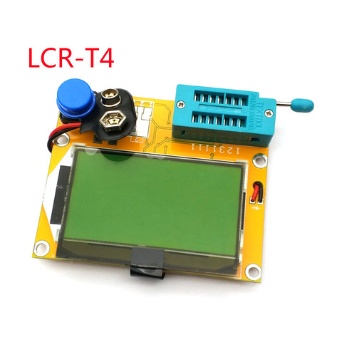 Mega328 M328 LCR-T4 12846 LCD Digital Transistor Tester Meter Backlight Diode Triode Capacitance ESR Meter MOS/PNP/NPN L ► Photo 1/4