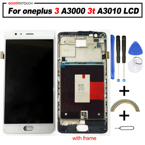 Oneplus 3T LCD Display Touch Screen 100% New FHD 5.5