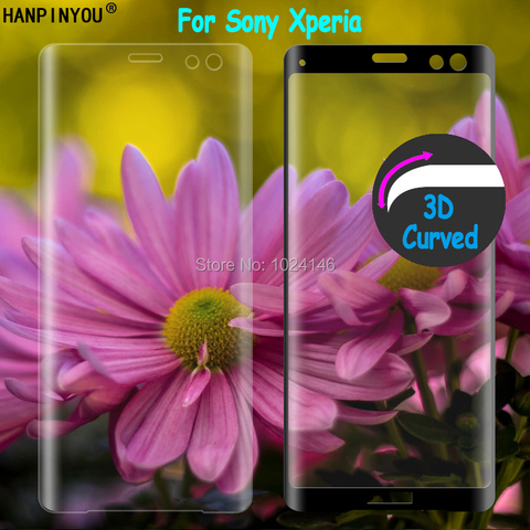 For Sony Xperia X XA XA1 XA2 Ultra XZ XZS XZ1 XZ2 XZ3 C6 Premium 9H 3D Curved Full Cover Tempered Glass Film Screen Protector ► Photo 1/6