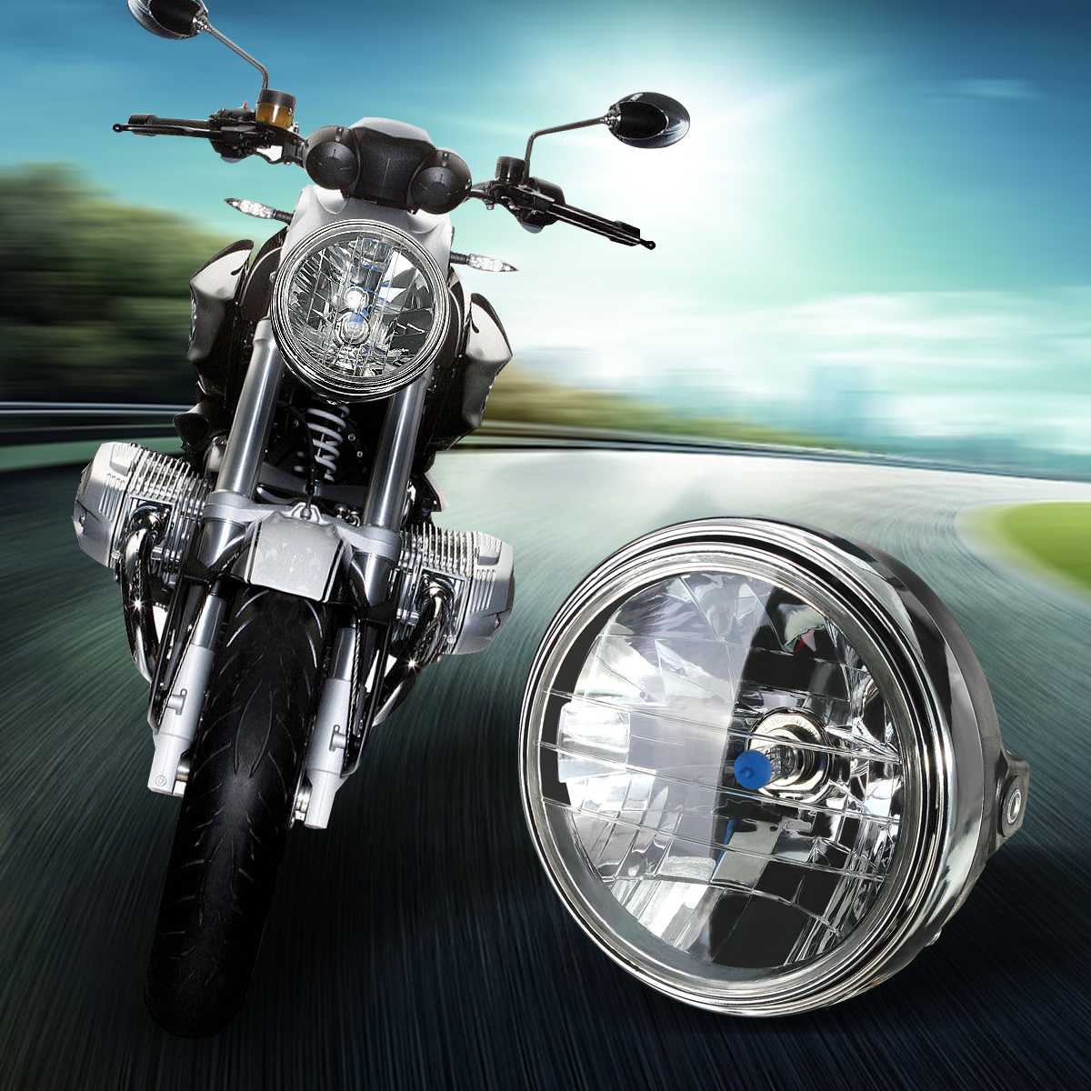Seneste nyt Garanti Udholde Price history & Review on 7 Inch 35W Motorcycle Headlight Round H4 LED Head  Lamp for Honda/Kawasaki/Suzuki/Yamaha | AliExpress Seller - Motorwood Store  | Alitools.io