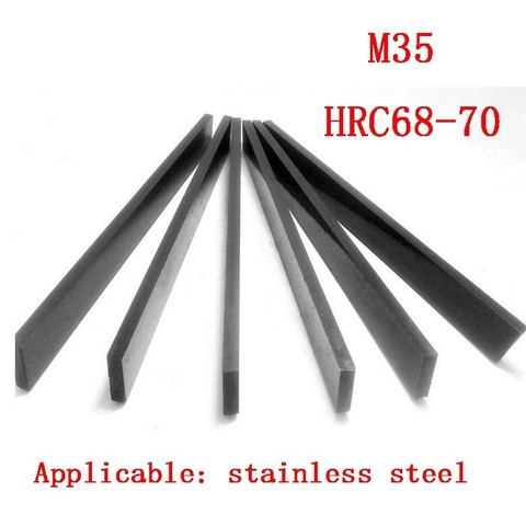 4*6*8*10*12*14*16*20*25*30*200mm Exceed Hard White Steel Knife Bar Turning Stainless M35 Contain Cobalt HRC68-70 HSS ► Photo 1/3