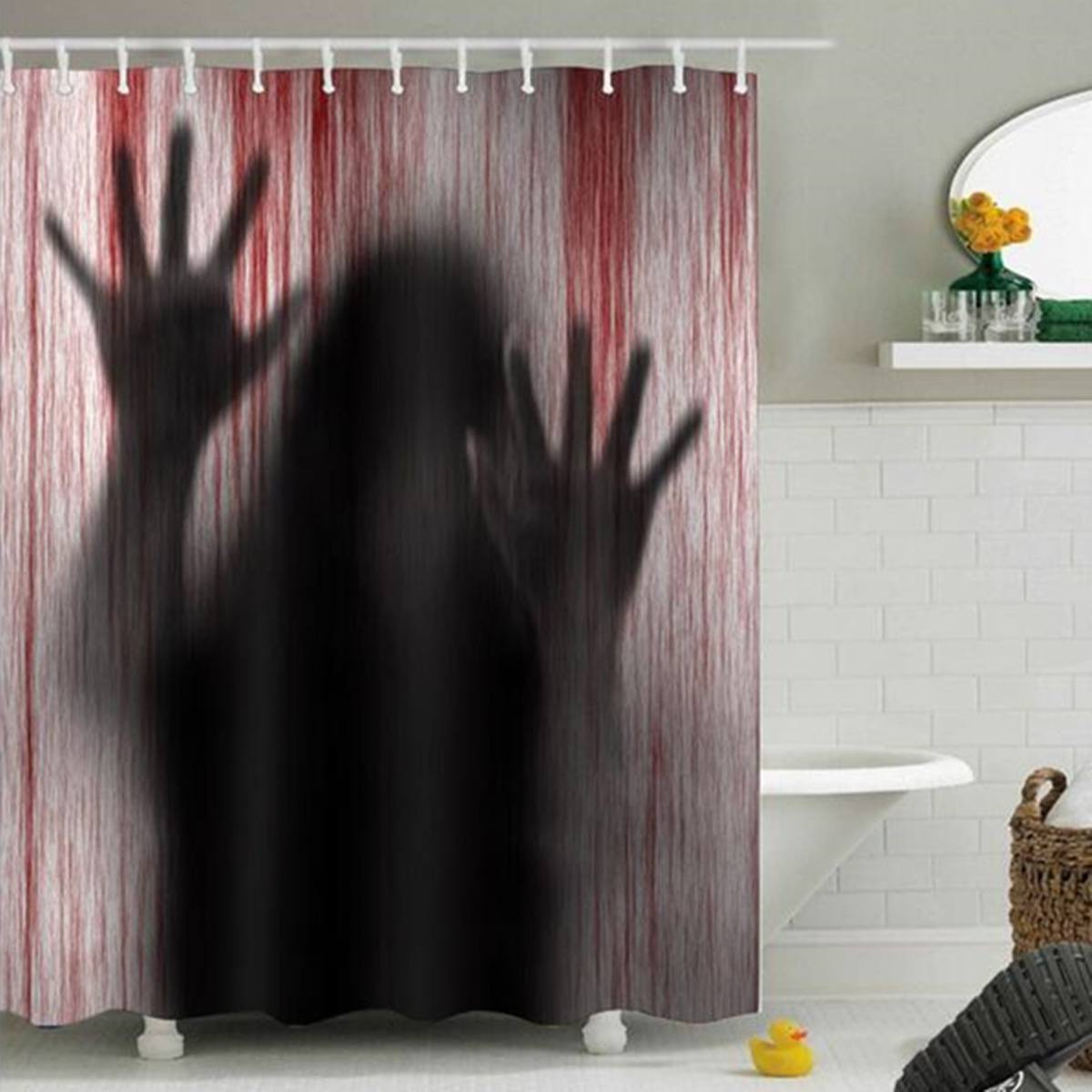 History Review On Shower, Psycho Shower Curtain