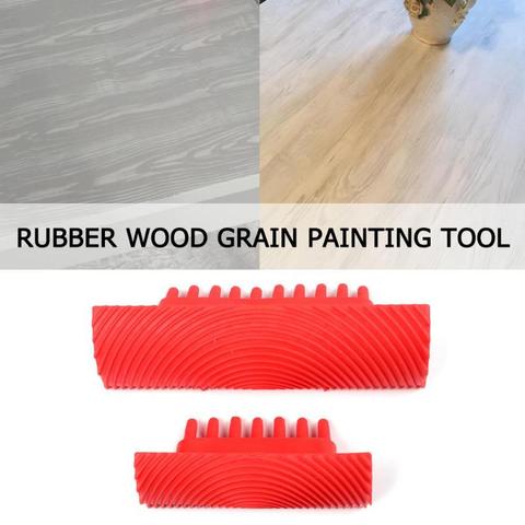 DIY Imitation Wood Grain Tool Wood Grain Roller Grain Painting Tool Set (  2pcs )