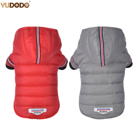 Small Dog Clothes Winter Warm Pet Dogs Coat Jacket Puppy Cat Outdoor Clothing Hoodies For Yorkshire Teddy Outfit XS-XL ► Photo 1/6