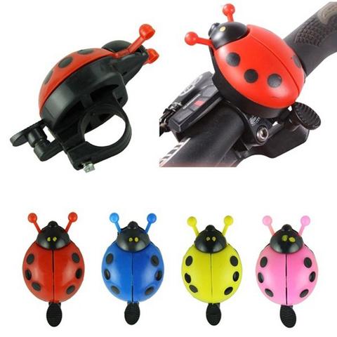 Cute Bicycle Bell Bike Bell Cartoon Ladybug Cycling Bell Outdoor Ridding Accessories Sports Bike Ring Child Riding Equipment ► Photo 1/6