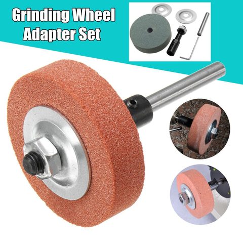 70x20x10mm 120-150 Grit Grinding Wheel Adapter Set Abrasive Tools Electric Drill Change Into Grinding Machine Wheel Plus ► Photo 1/6