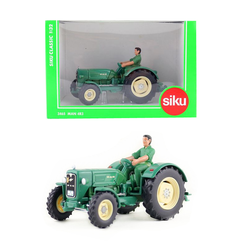 SIKU Miniature Scale 1:50 Diecast Model Farming Farm Tractors Toys 3 Years+ 