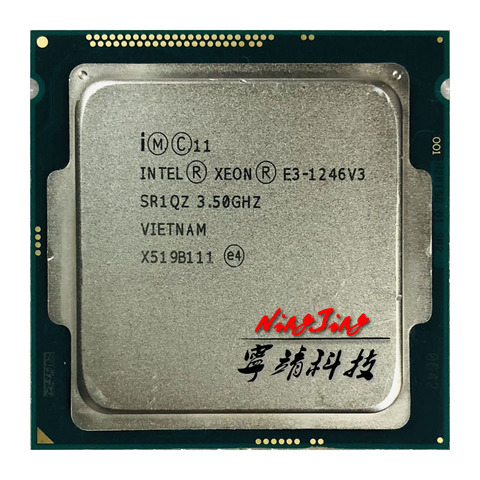 Intel Xeon E3-1246 v3 E3 1246v3 E3 1246 v3 3.5 GHz Quad-Core Eight-Thread 84W CPU Processor LGA 1150 ► Photo 1/1